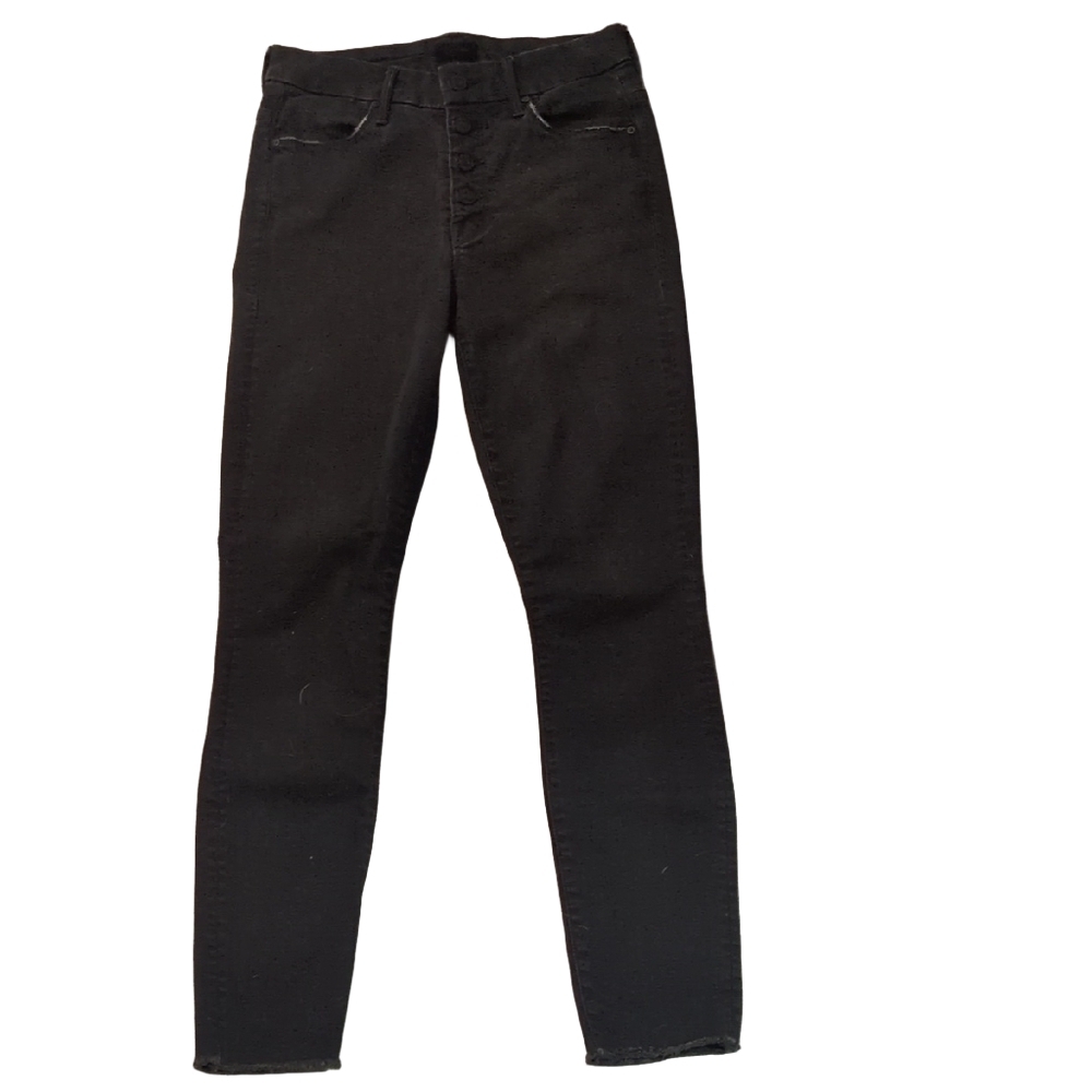 Mother Not Guilty The Pixie Ankle Fray Jeans Size 25